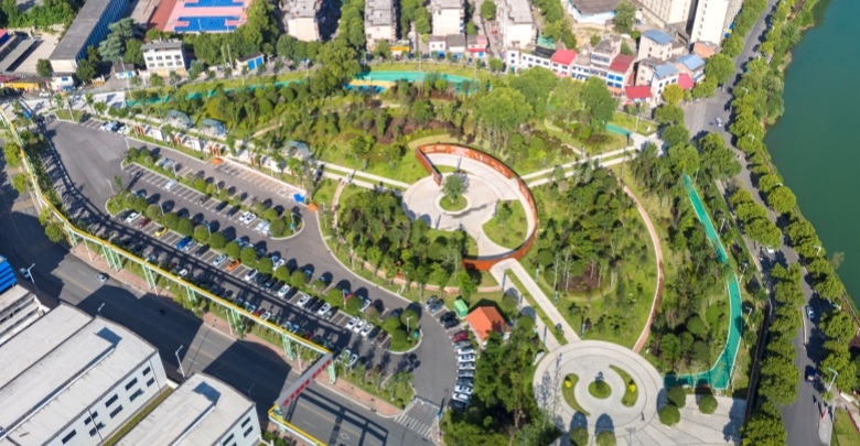 廢舊廠房變身文化廣場